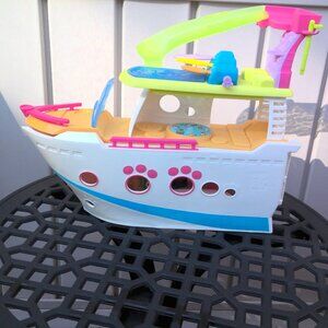 Littlest Pet Shop Cruise Ship Folding Boat Playscape